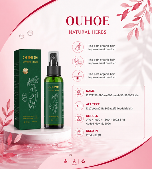OUHOE Ginseng Hair Growth Lotion Ginseng  Moisturizing